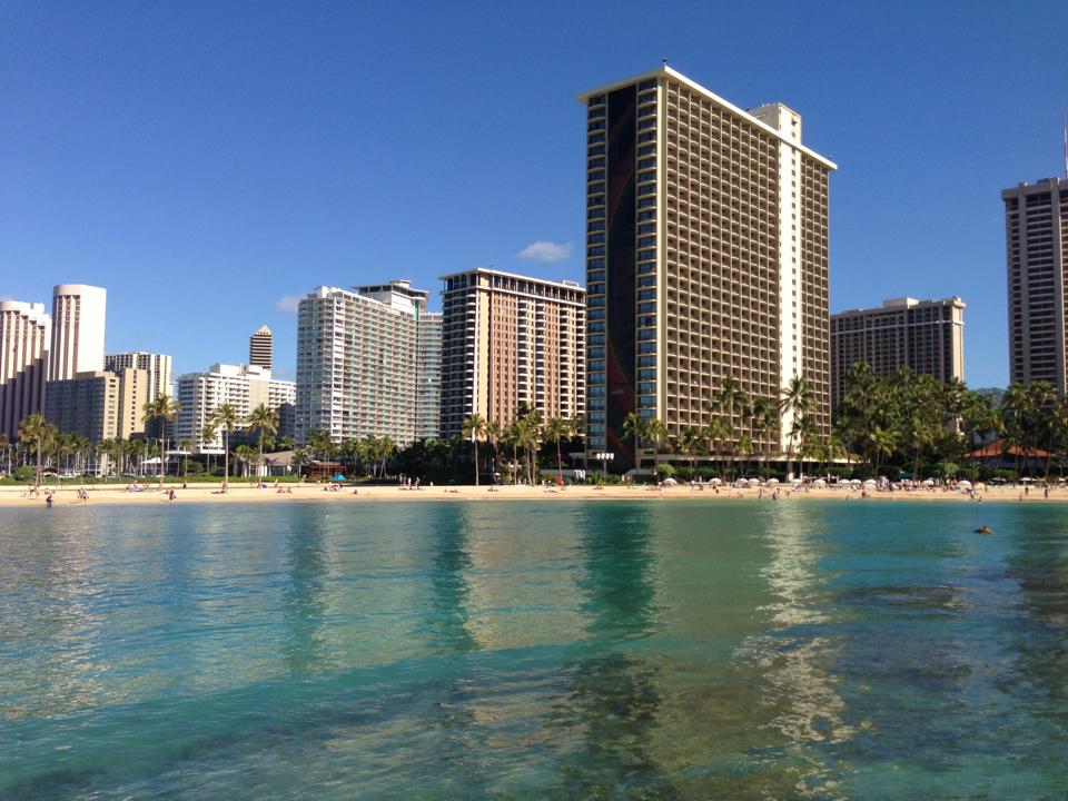 Hilton Hawaiian Village is Huge (22-acres)
