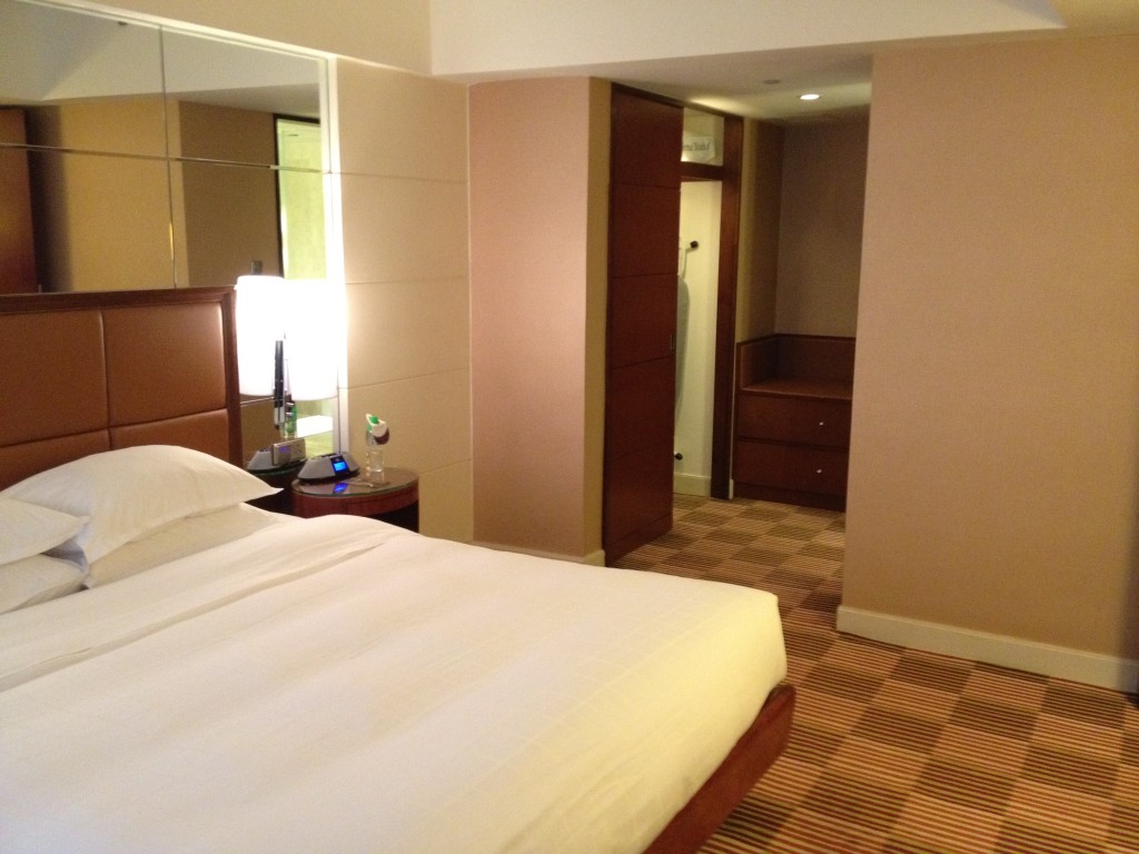 Bedroom and closet